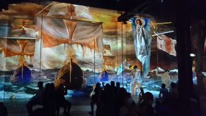 Tableau en Salle exposition Salvador Dali