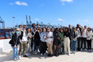 Groupe étudiants BTS Commerce Internationale Port Malte