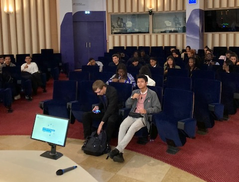 Elèves BTS assurance chez Fance Assureurs