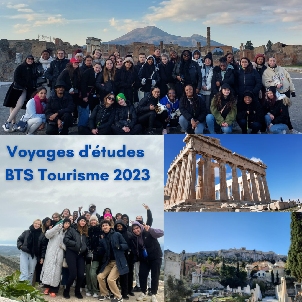 photomontage Voyages d'étude 2023