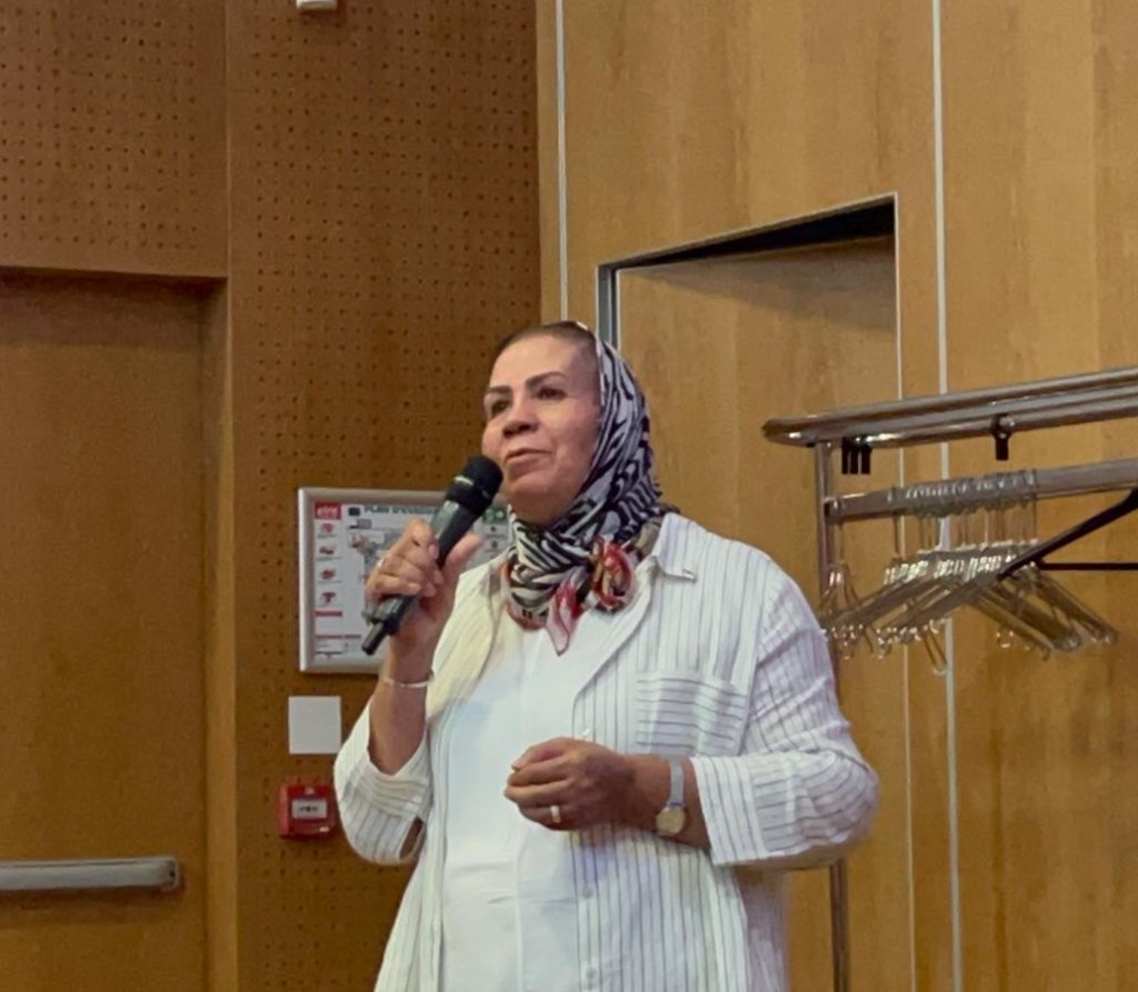 Portrait Latifa Ibn Ziaten amphi