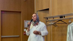 Latifa Ibn Ziaten au micro