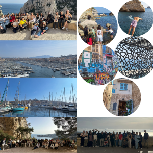 Montage image Voyage d'étude MArseille BTS tourime 2024