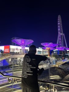 Vue de nuit Dubai