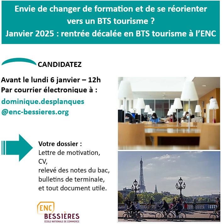 Actu rentrée décalée 2025 BTS tou