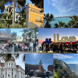 Voyage d'étude Nice montage 2026